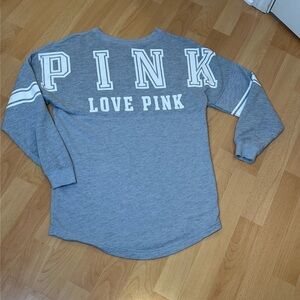 PINK Victoria’s Secret Dog Logo Long Sleeve Top